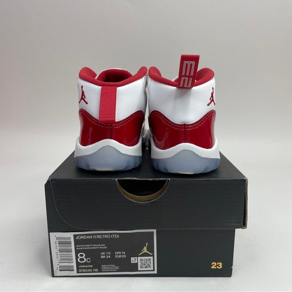 Nike Air Jordan 11 Retro TD “Cherry” 2023 - Picture 4 of 4